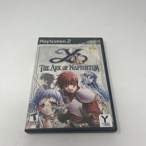 Ys: The Ark of Napishtim (Playstation 2, 2005) PS2 No Manual